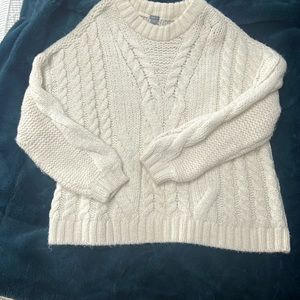Aerie off white sweater